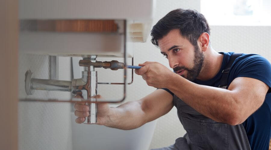 Local annual plumbing maintenance in Marty, SD